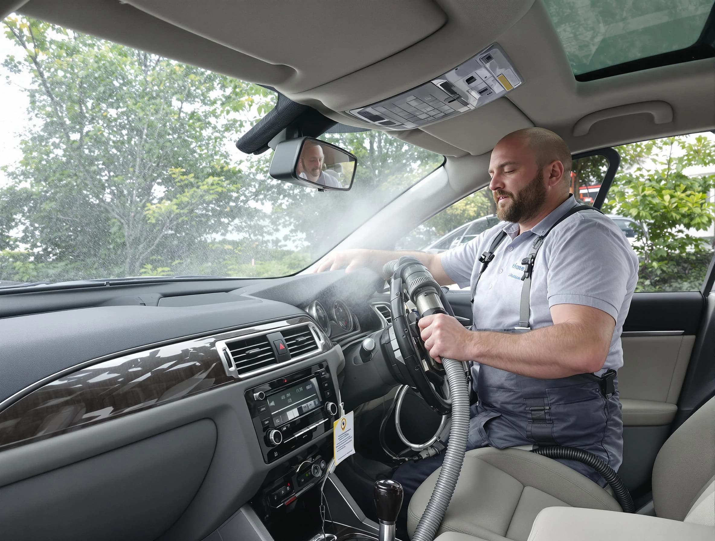 El Cerro Air Duct Cleaning specialist performing professional car duct cleaning in El Cerro