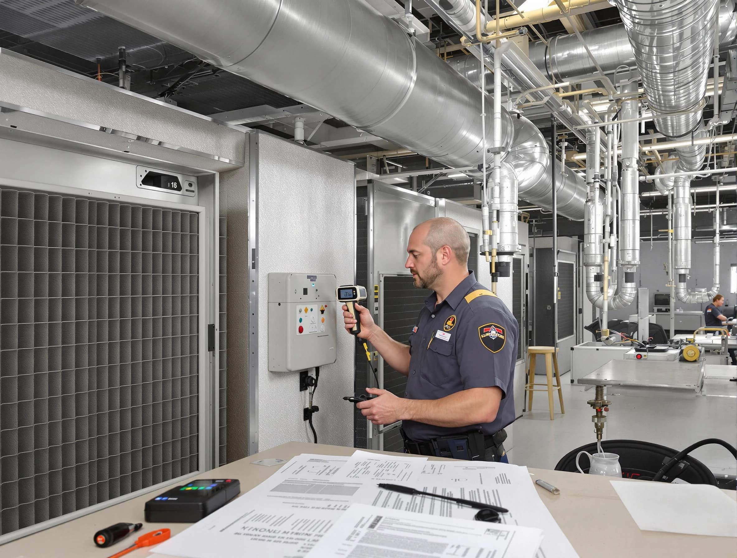 Professional filter system inspection by El Cerro Air Duct Cleaning in El Cerro