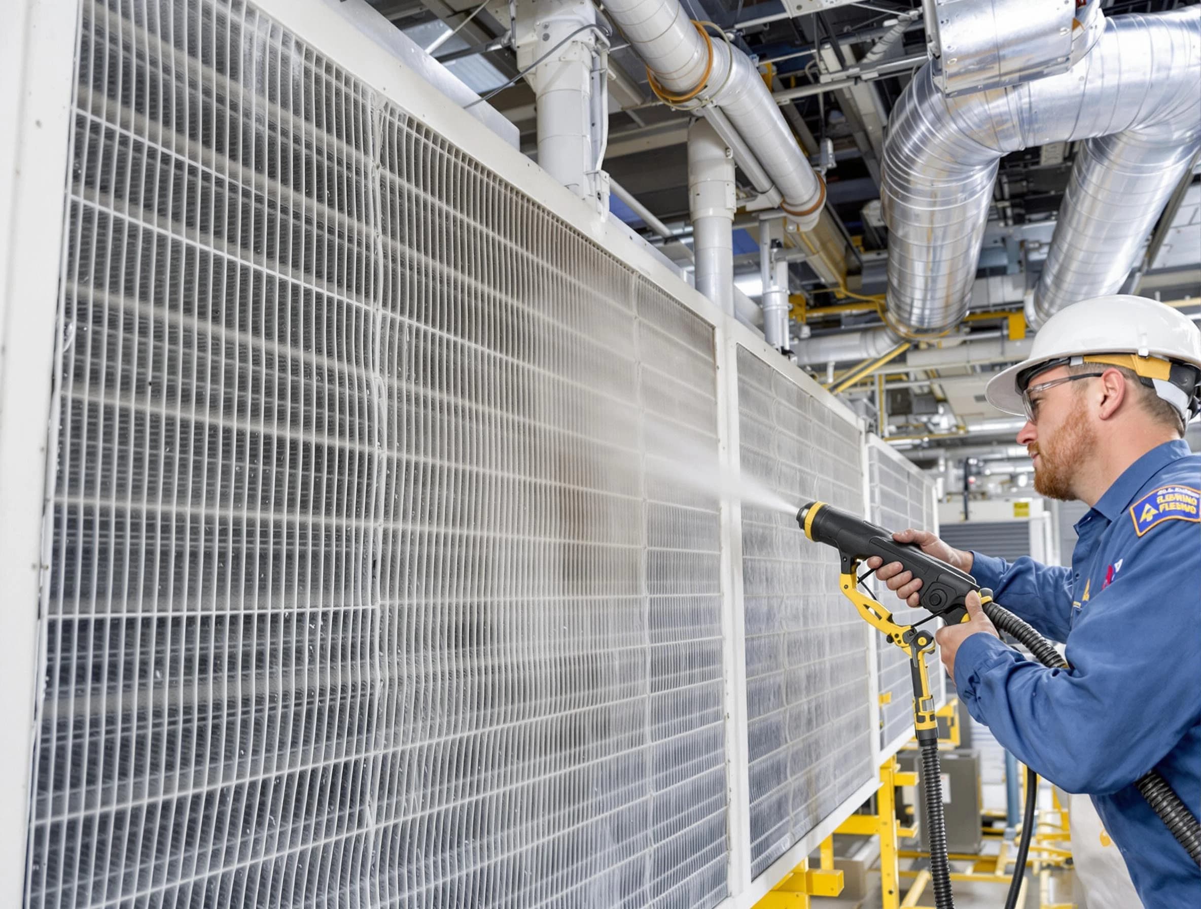 Professional commercial coil cleaning by El Cerro Air Duct Cleaning in El Cerro