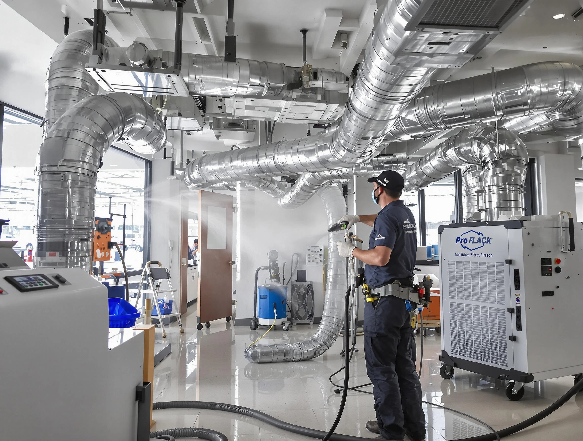 Negative Pressure Air Duct Cleaning in El Cerro