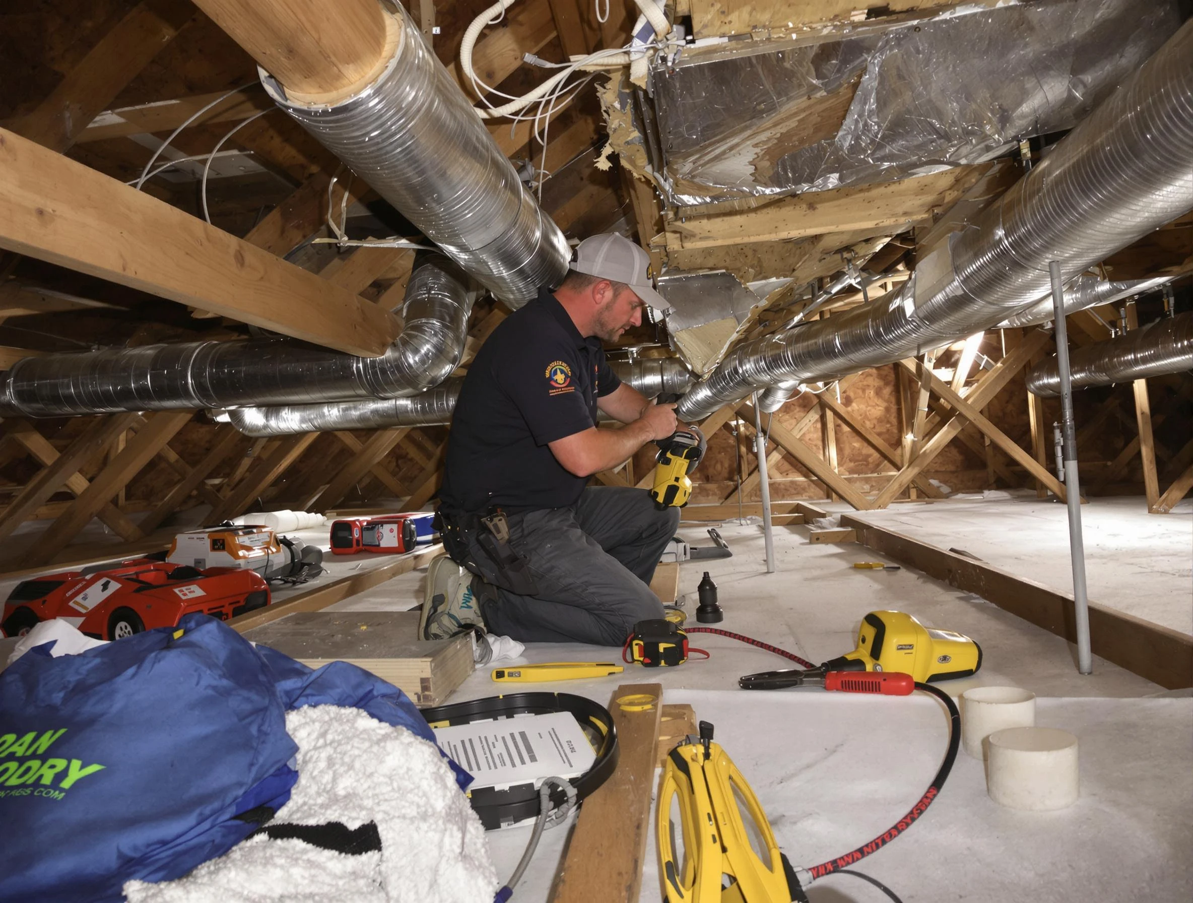 Professional air duct repair by El Cerro Air Duct Cleaning in El Cerro