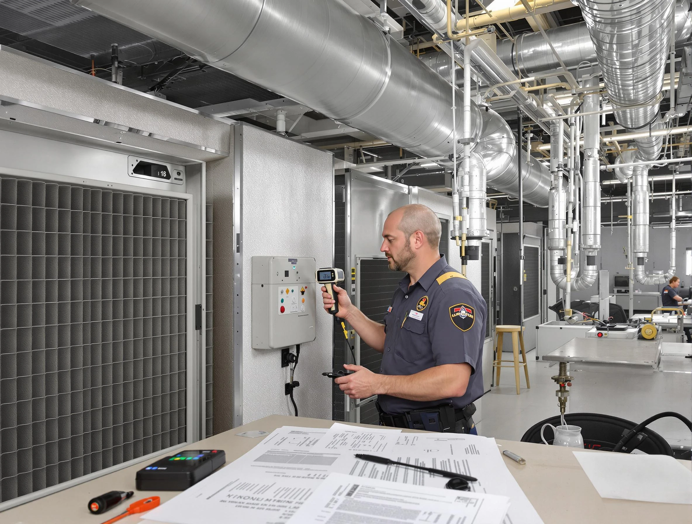 Professional filter system inspection by El Cerro Air Duct Cleaning in El Cerro