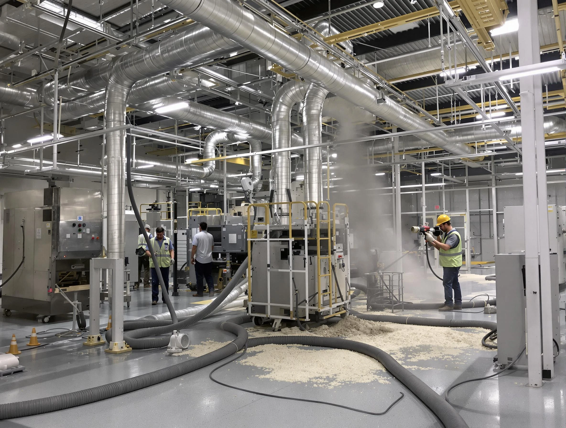 Heavy-duty industrial duct cleaning by El Cerro Air Duct Cleaning in El Cerro