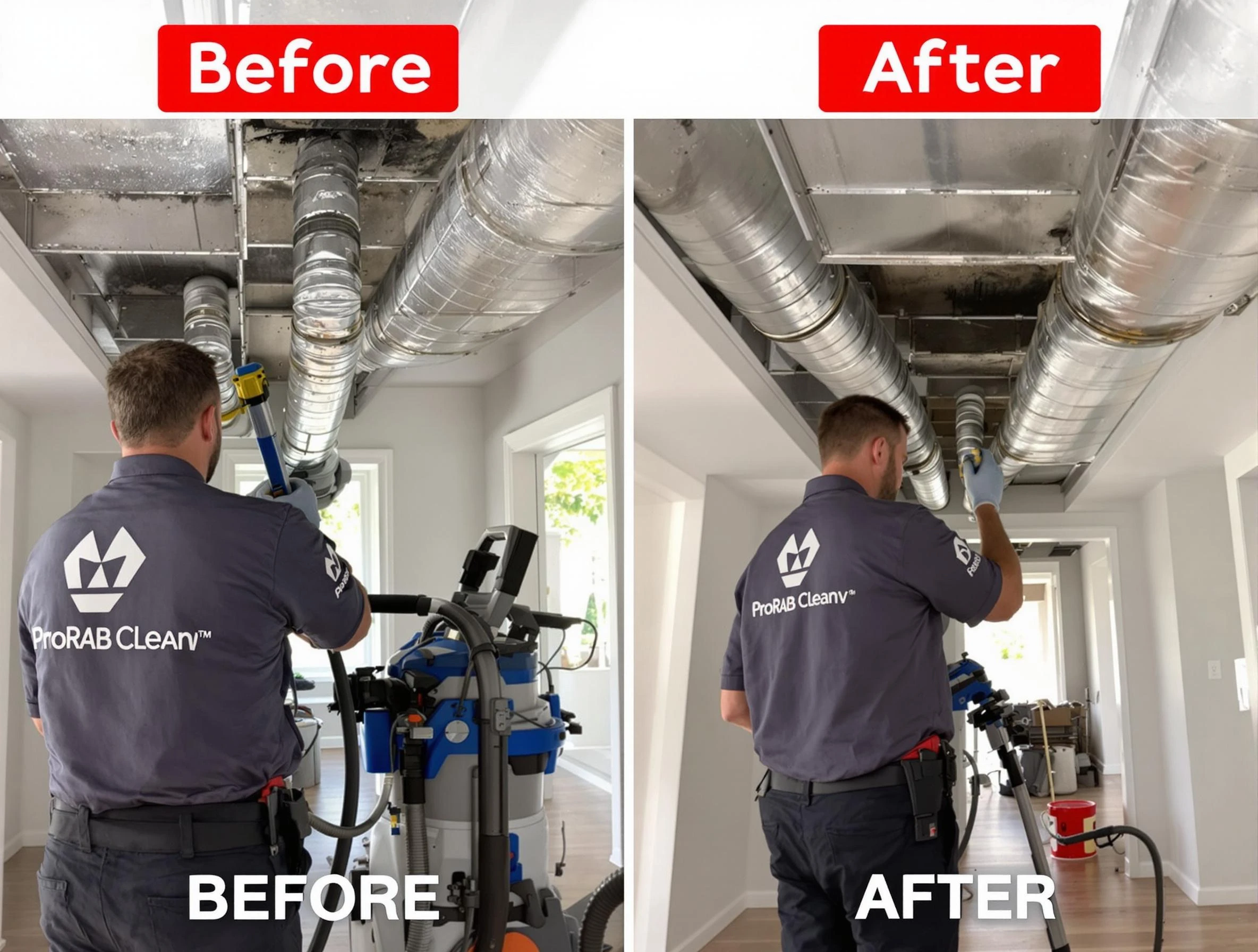 El Cerro Air Duct Cleaning expert performing thorough residential duct cleaning in a El Cerro home